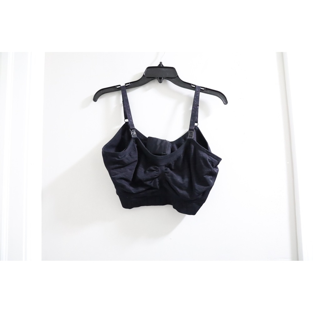 kindred bravely Nursing Bra Wireless Comfort‎ Sleep Bra Maternity Bra Black